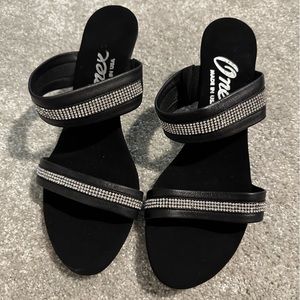 NEW/Unworn- Finest By Onex- “Stunning” size 8M - black/silver dress shoe